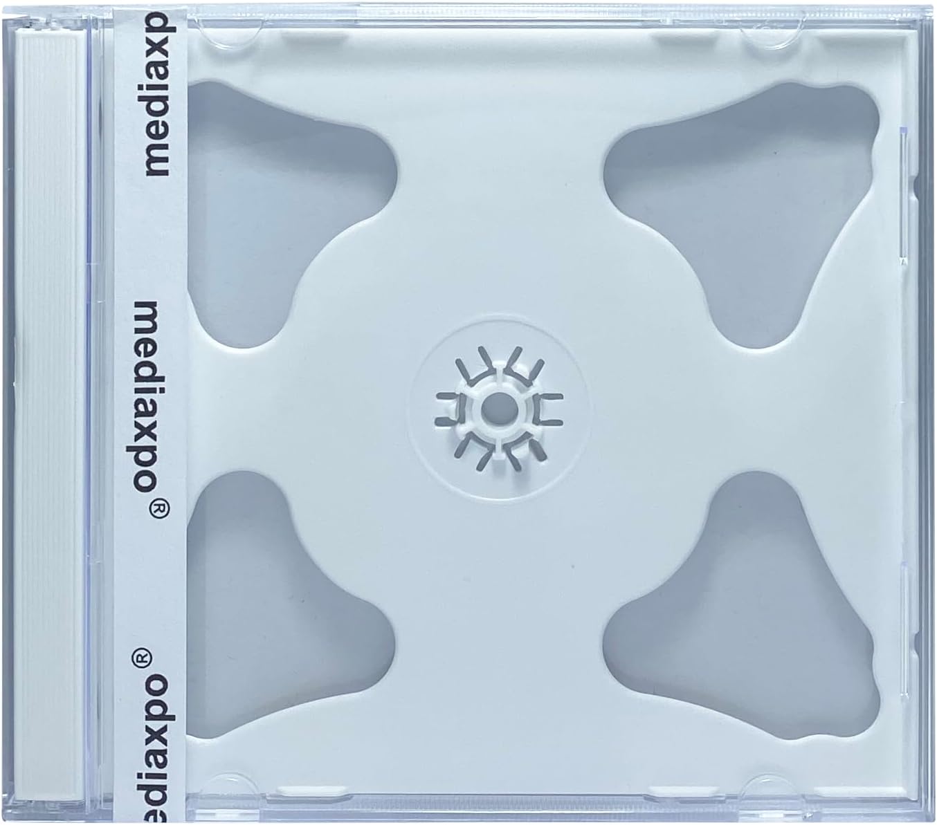 CheckOutStore 400 Standard White Double CD Jewel Case