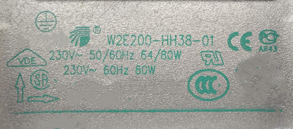 UWUKCJOKQ 230V 80W 22580 Cooling Fan 225X225X80mm