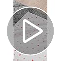 Elegant Comfort Softest and Coziest 6-Piece Sheet Set - 1500 Premium Hotel Quality Microfiber - Deep Pocket, Wrinkle Resistant 4-Piece Heart Pattern Bed Sheet Set, Twin XL, Valentina