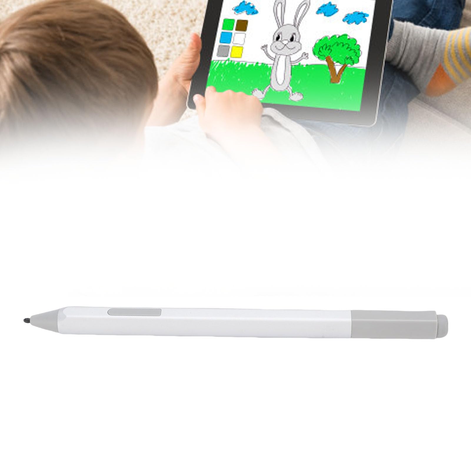 Lápiz Lápida, Pluma Digital de Tableta con 4096 Niveles de Presión Ajuste Magnético Rechazo de Palma de Rechazo para la Superficie Pro 8 7 X Laptop de Libros