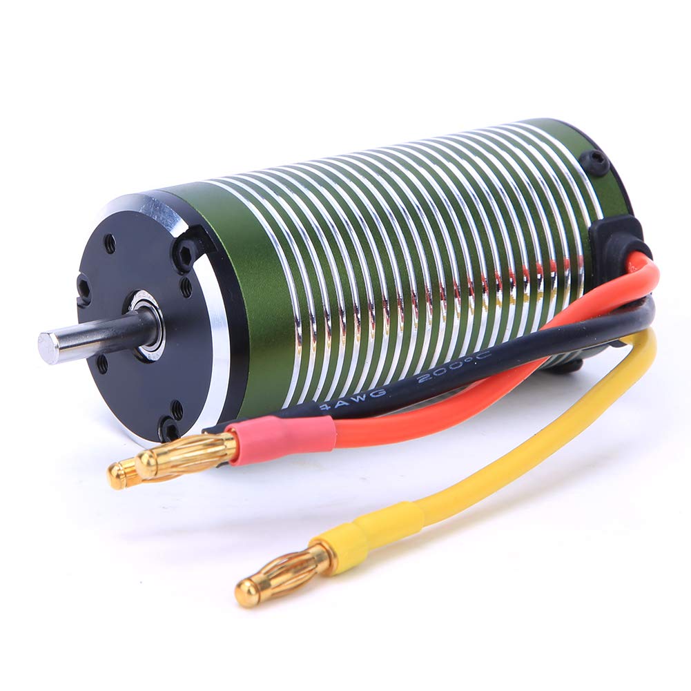 Bezszczotkowy Silnik RC, 3674 1650KV RC Silnik Samochodowy Aluminiowa Obudowa Odporny na Ciepło Silnik Elektryczny RC Akcesoria RC Pasujące do 1/8 RC Boat