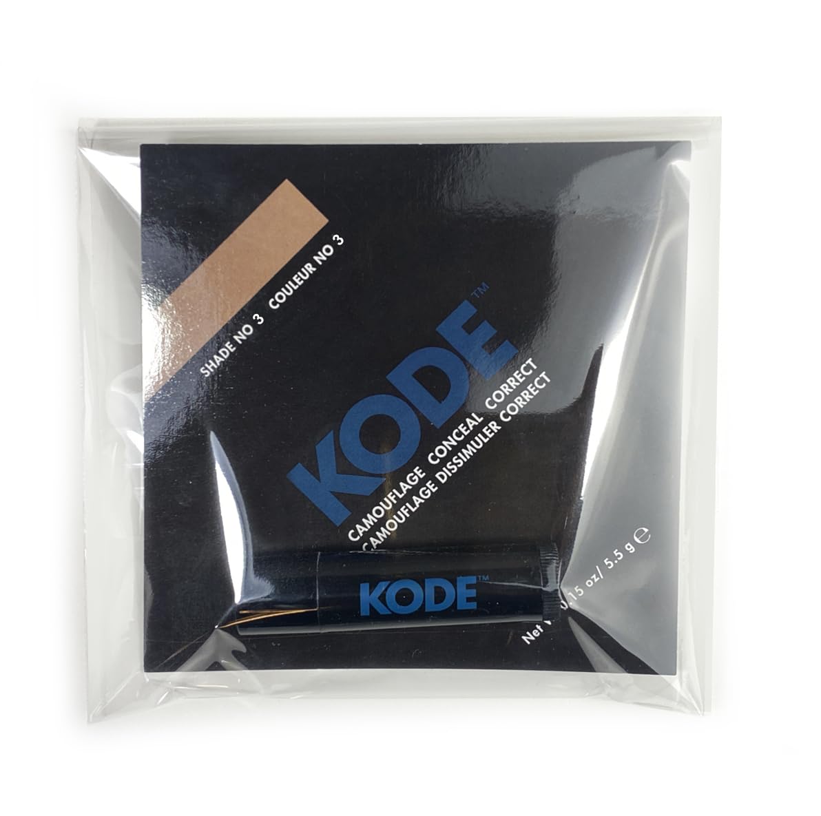 Concealer (Shade 3 of 6) Dark Circle Under Eye Cream Corrector, Multi-Use, Pimples, Scars, Rashes - Image 5