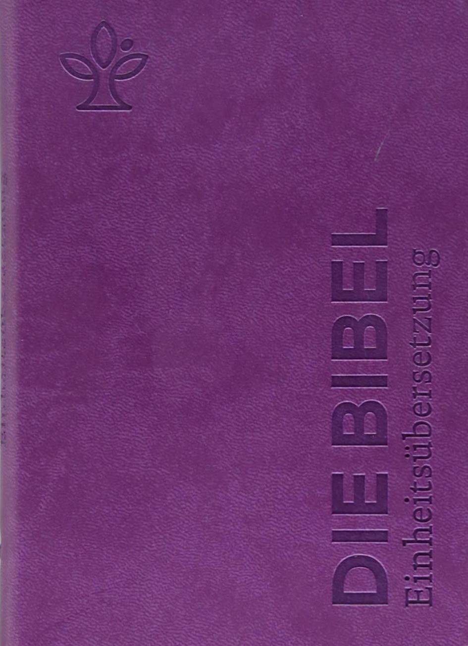 Die Bibel. Senfkorn, Handschmeichler lila: Einheitsübersetzung, Gesamtausgabe