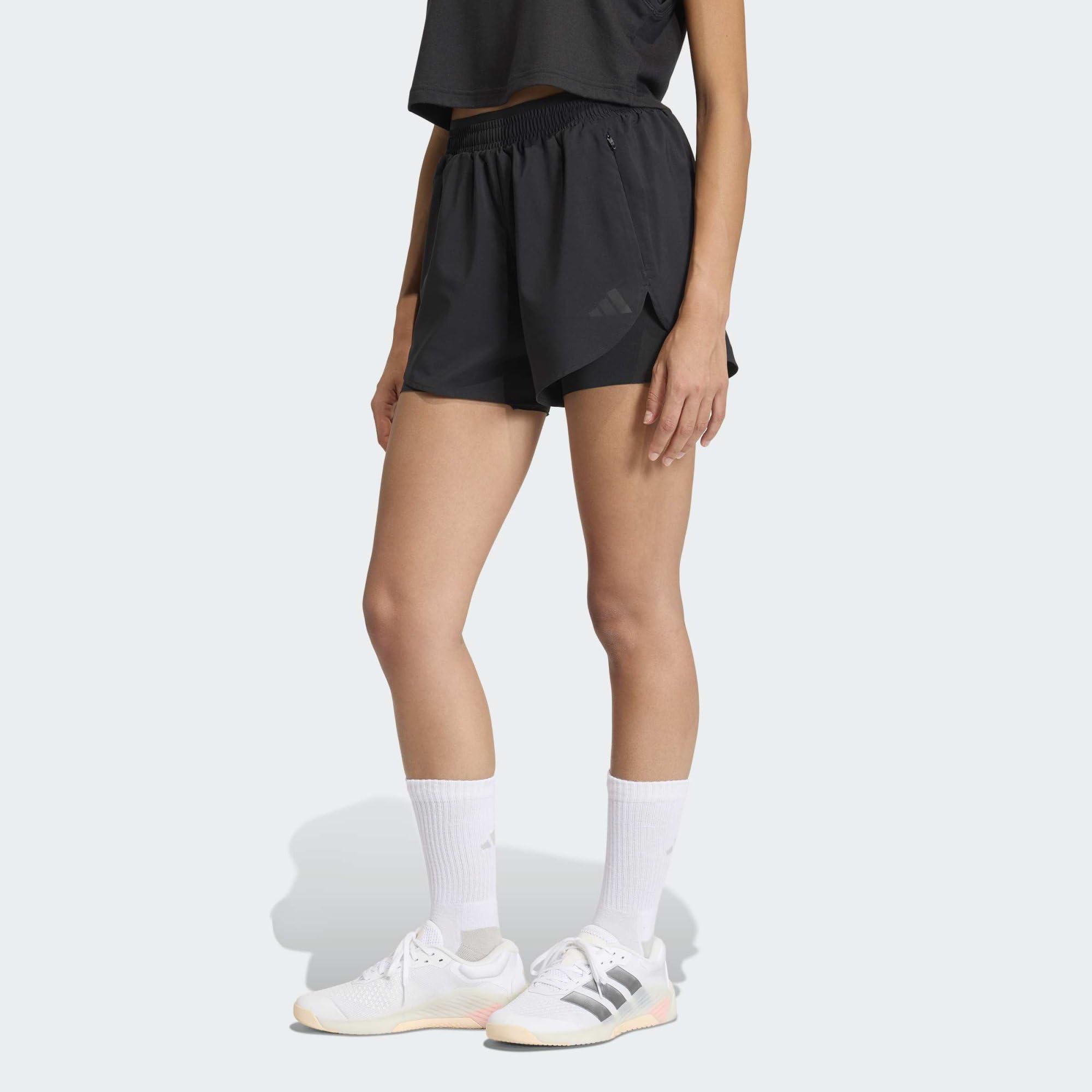 adidas D4t Workout Go To 2in1 Shorts - Shorty Kobiety