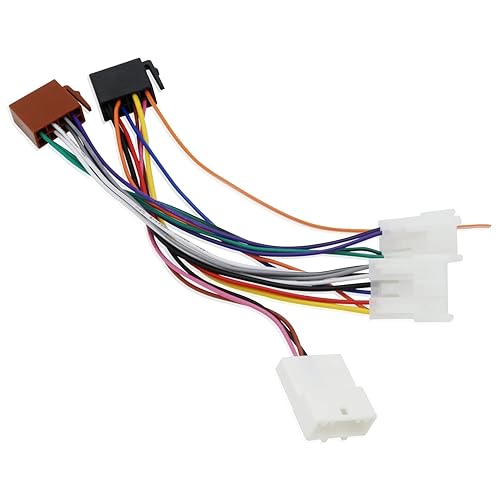 Miniatura 10 de Arnés de cableado de radio estéreo para coche para radio de Toyota de 2012 y posteriores. Adaptador de cable de radio con soporte para antena