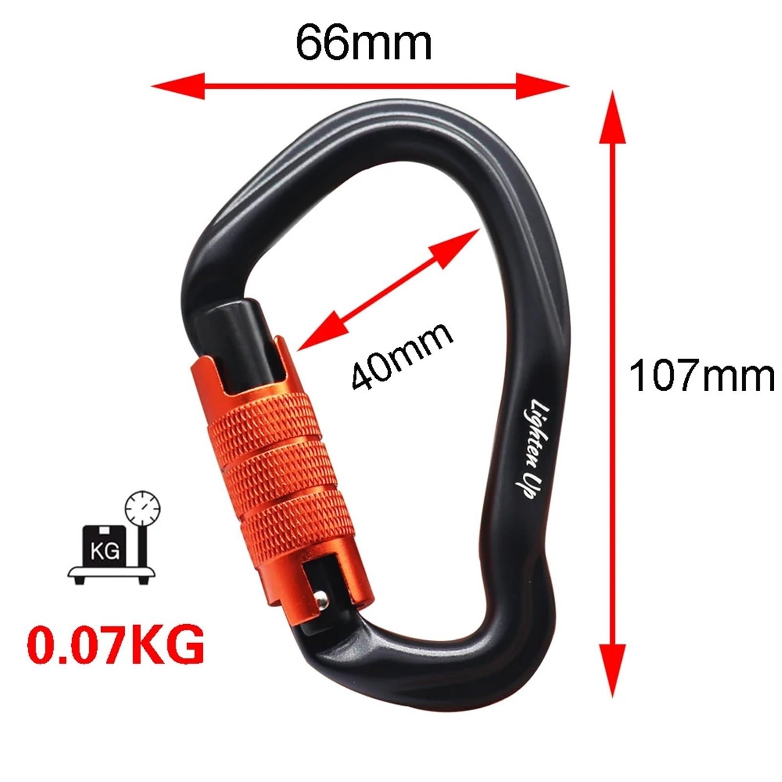 4Pcs 23KN Auto Locking Gate Carabiner Heavy Duty D Shape Buckle Pack D-ring Carabiner Climbing Rappelling Hammock Locking Clip