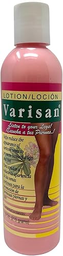 VARISAN Loción - Mejora la comodidad de las piernas y la apariencia de la piel, 7.6 onzas