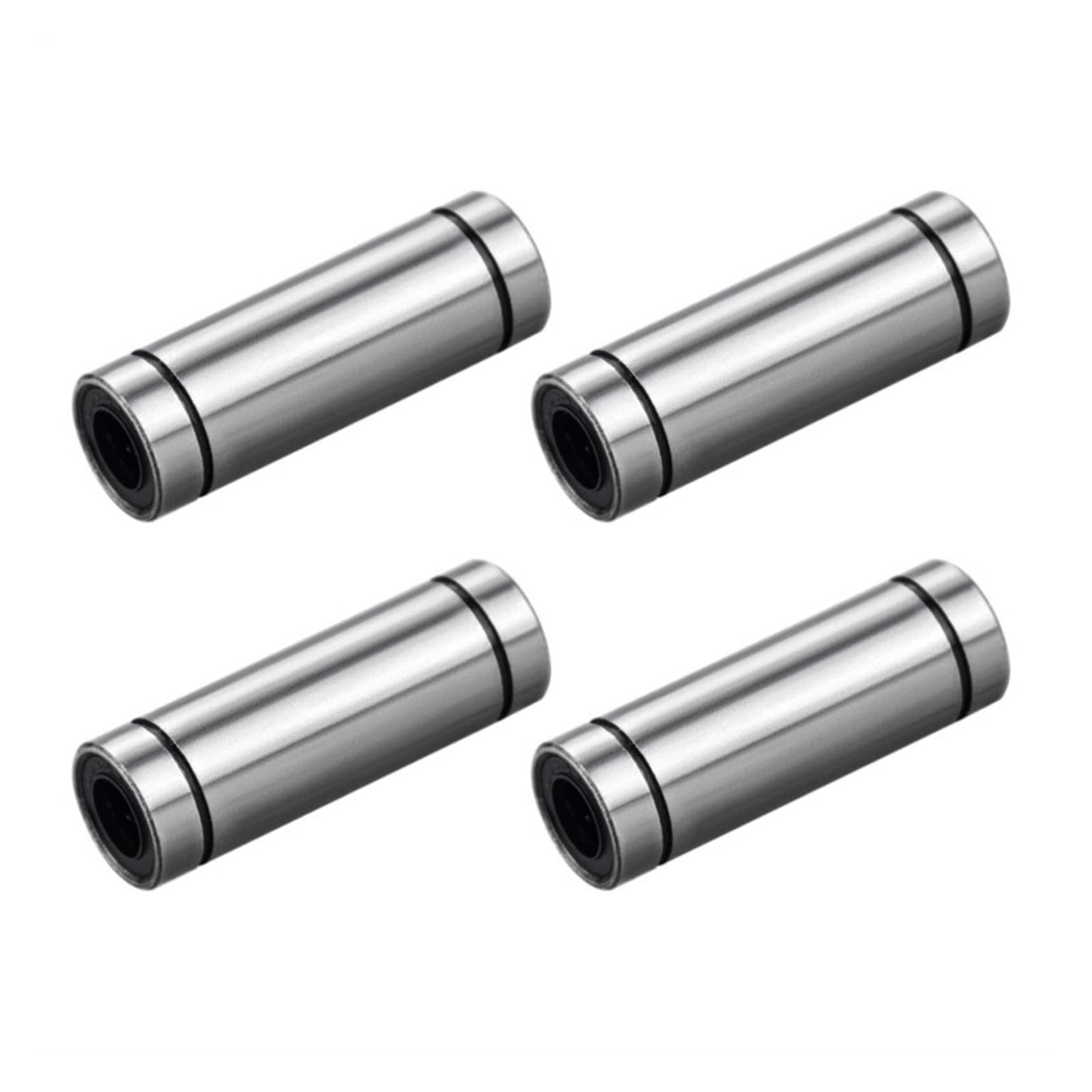 4/10 piezas LM6UU LM8UU LM10UU LM8LUU LM6LUU LM12UU LM3UU LM4UU LM14UU tipo largo 8mm rodamiento de bolas lineal CNC piezas para impresora 3D CNC (10 unidades, LM12LUU 12x21x57)