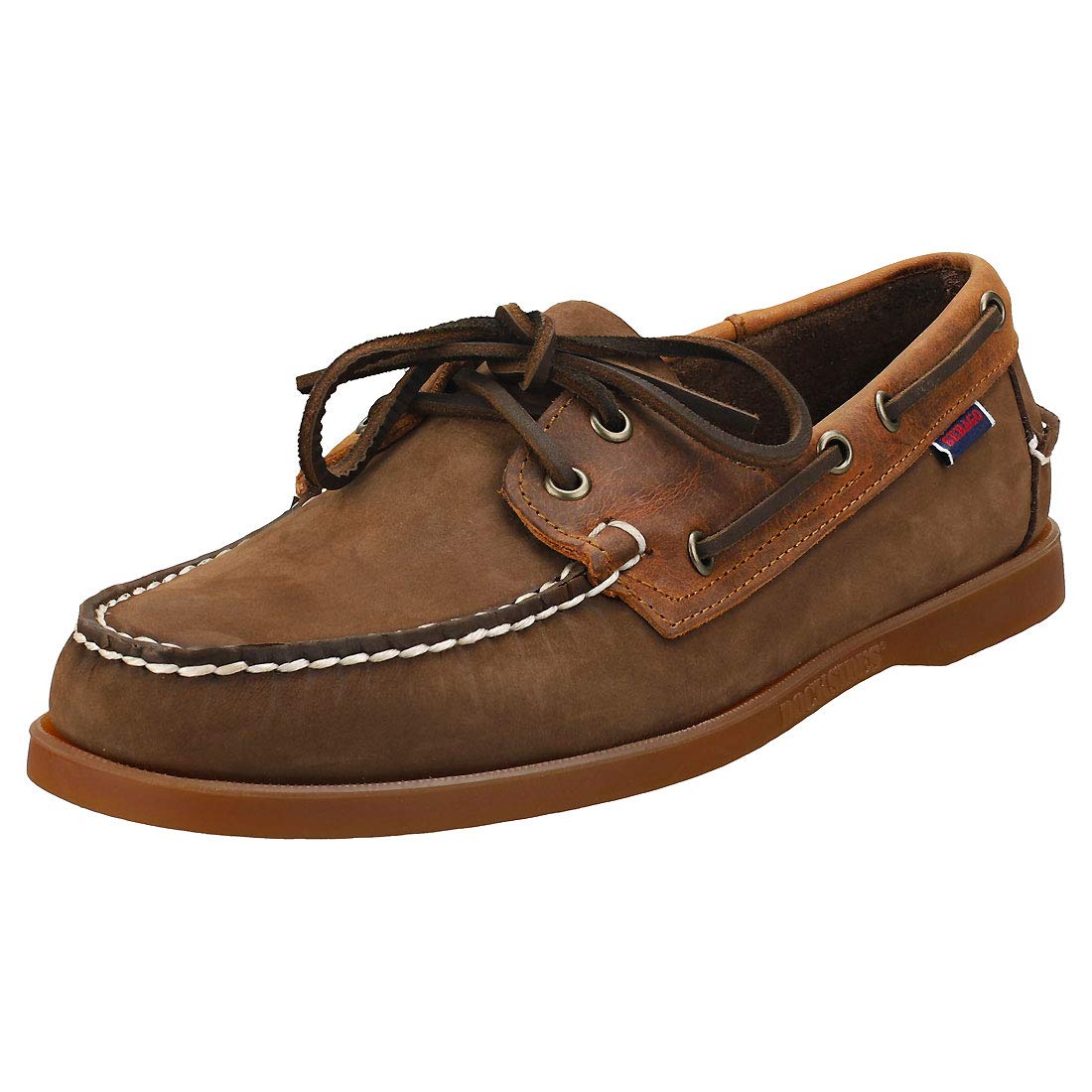 Sebago Mens Portland Rookies Preppy Docksides Leather Boat Shoes