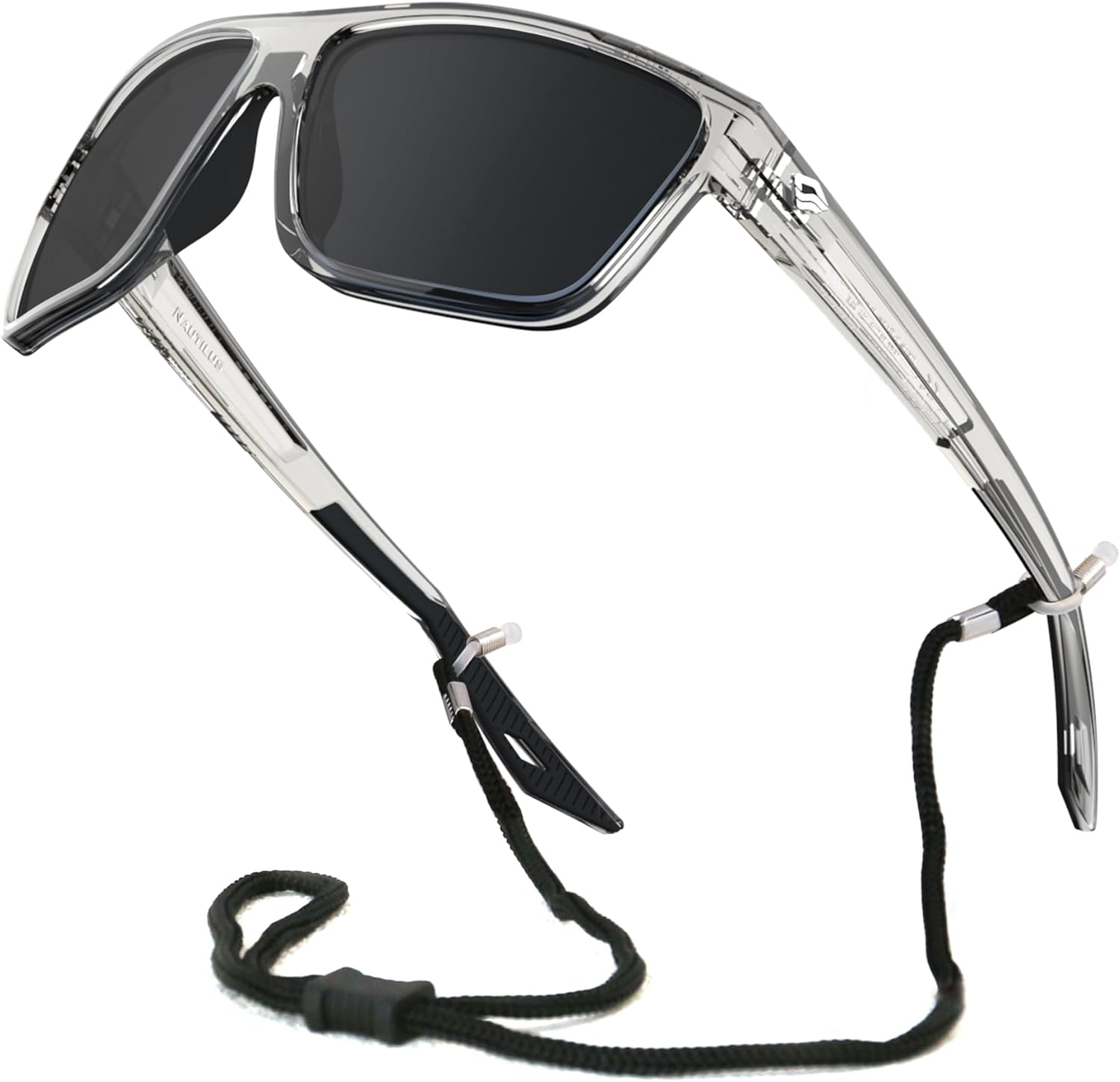 TOREGE Mens Women Sunglasses Polarized Sports UV Protection Wraparound Lightweight Sunglasses for Fishing Golfing NAUTILUS