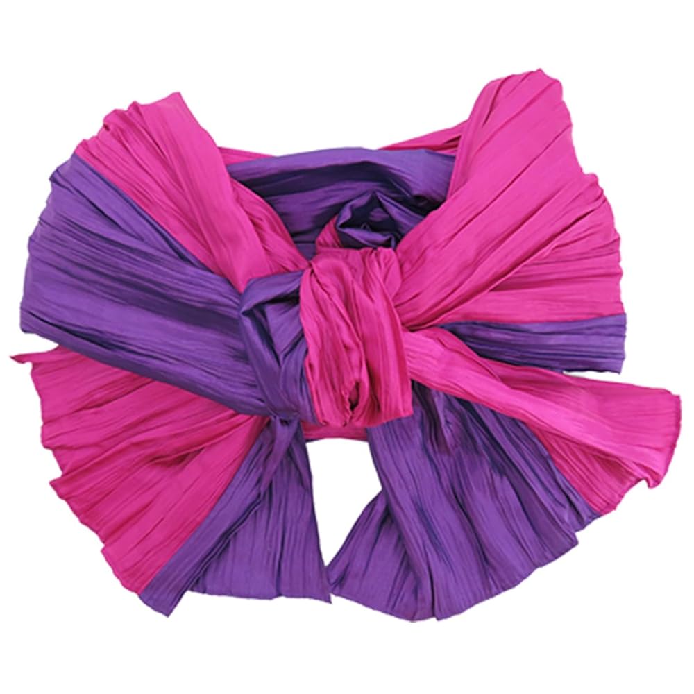 Amazon | 大人用 プリーツ兵児帯 バイカラー シワ加工 婦人