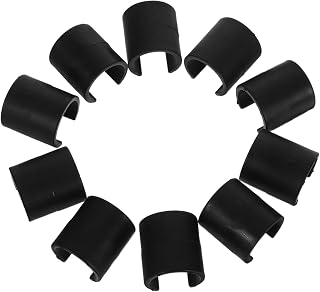 FAVOMOTO 10pcs Soccer Training Pole Flag Clips Corner Flag Buckles Marker Pole Clips for Football Referee Marker