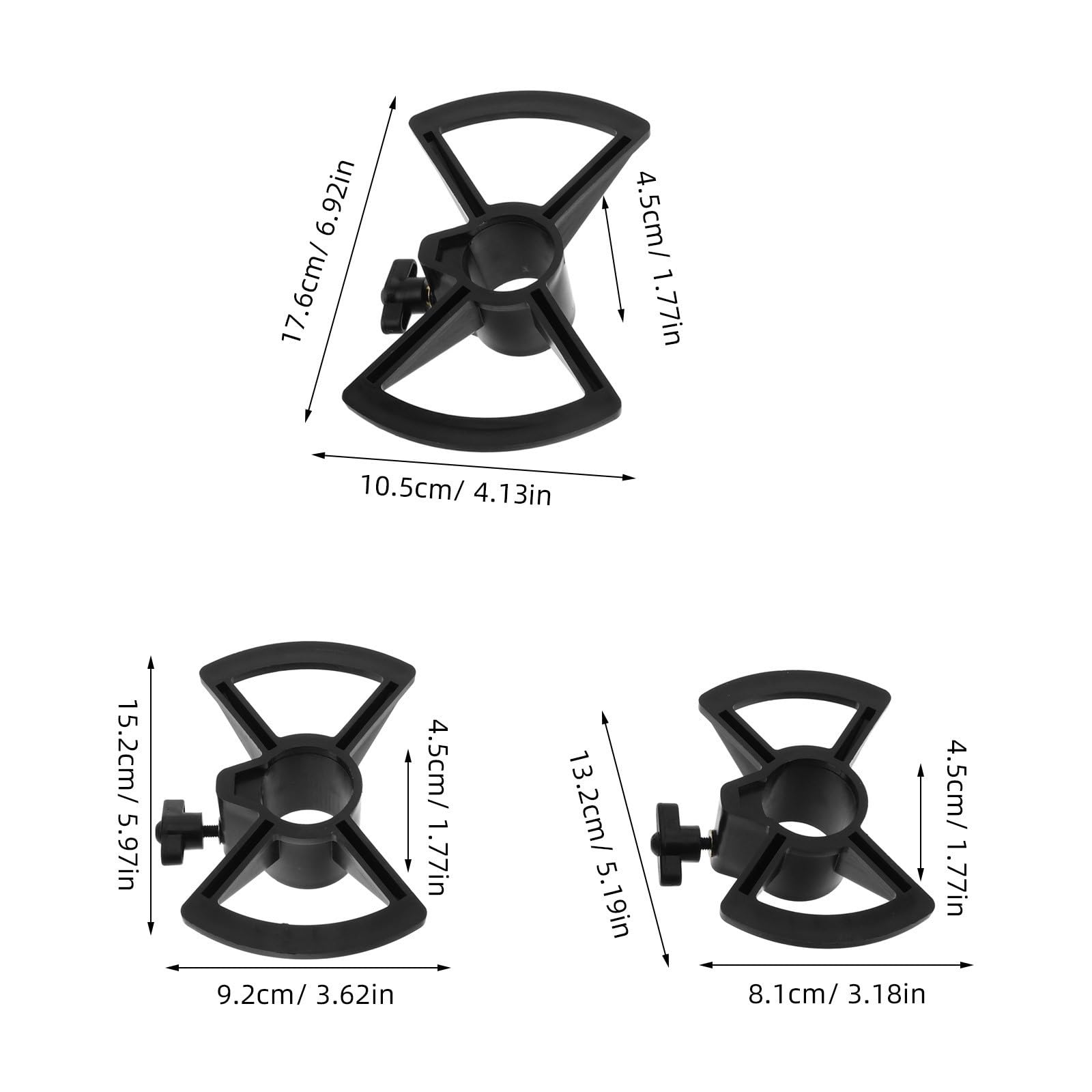 BESPORTBLE Trípode Plegable para Djembé Africano (3 Piezas) Soporte Triangular para Práctica, Estudio y Presentaciones Musicales