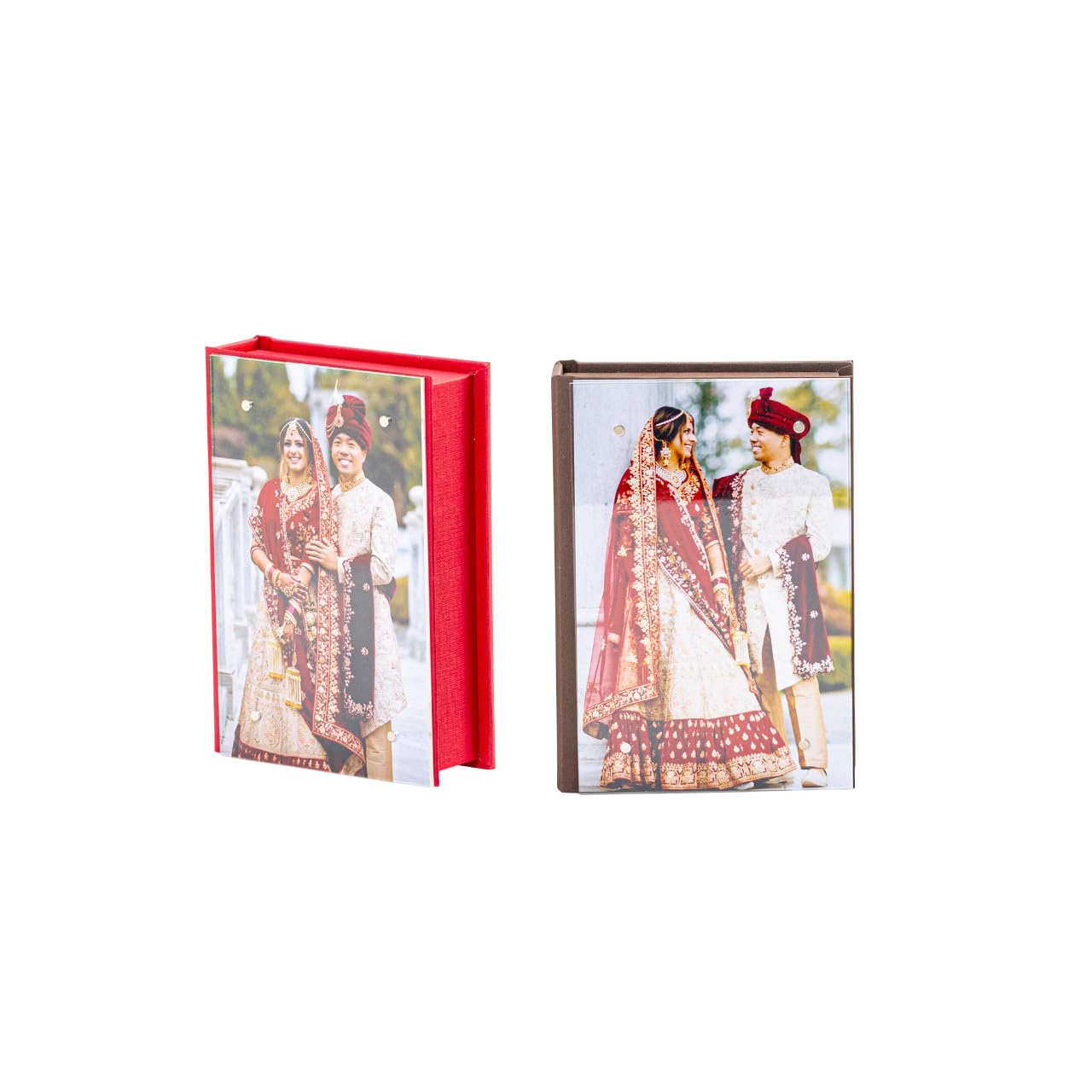 FAB MEMORIES Acrylic Hard Drive Box - A Personalized Photo Acrylic Hard Drive Box for Your Digital Memories with Magnetic Corners Great for Weddings, Photographers, videographers-image-17