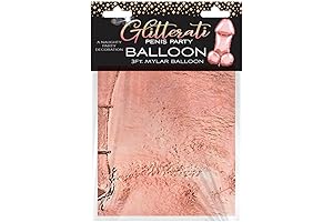 Bachelorette Party Rose Gold Penis Balloons: Bridal Shower Decorations