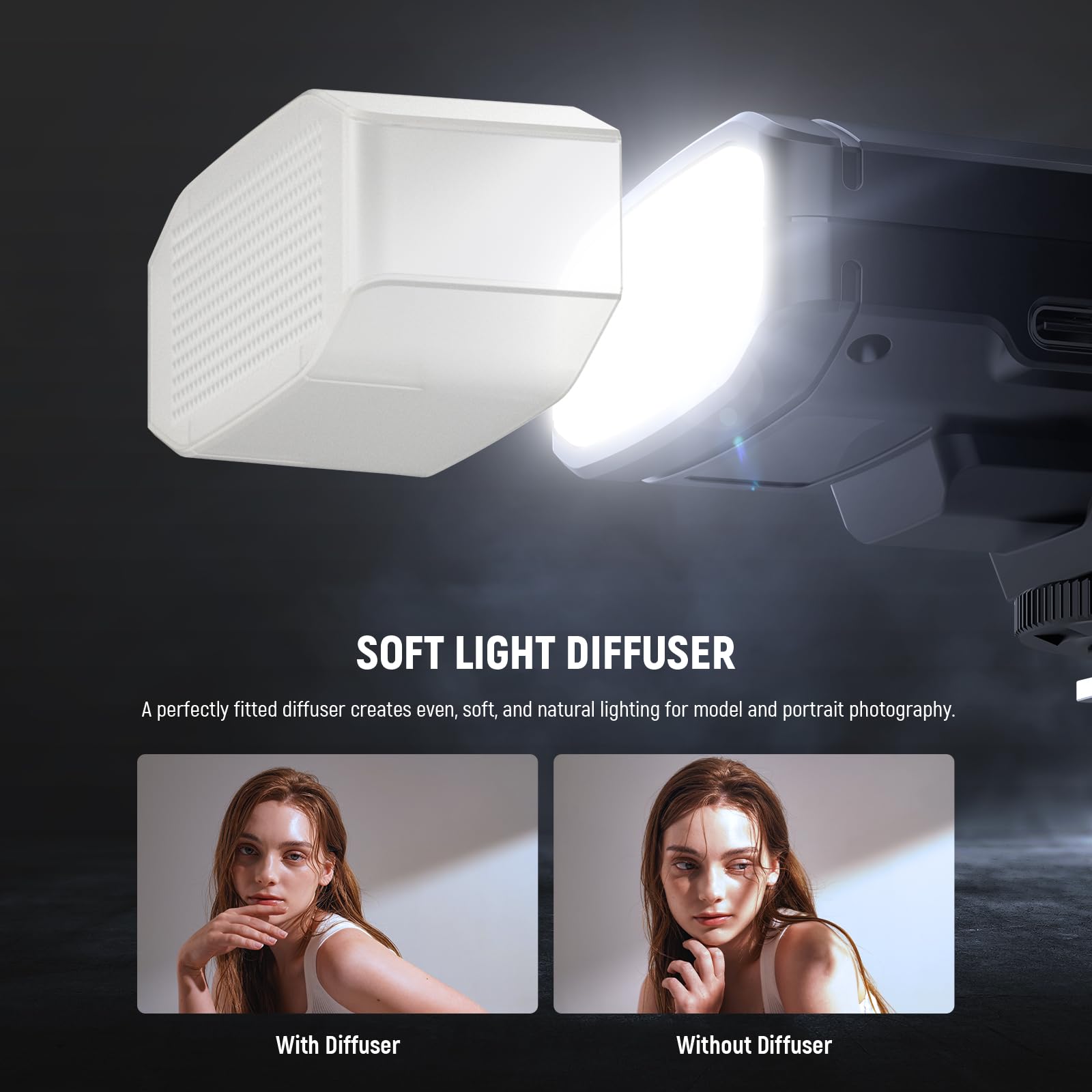 NEEWER Basics 5600K Mini Camera Flash Speedlite GN12, 2000mAh/500 Flashes/0.1-1.8s Recycle, Light Compatible with Canon Fujifilm Sony Nikon Digital Standard Hot Shoe Camera for Studio Photos, Z120 SE