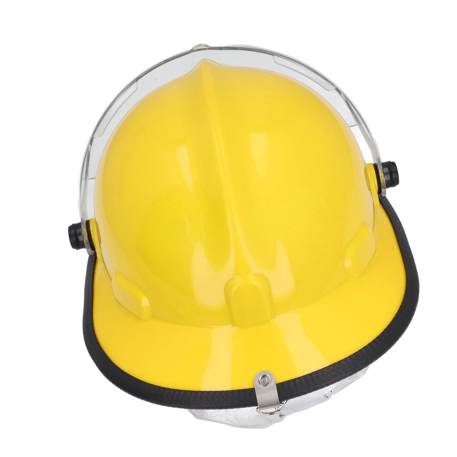 Irfora Casco de Seguridad para Bomberos, Protección Completa de la Cabeza Plástico Reforzado para Rescate Emergencia, Casco Duro Ignífugo Construcción