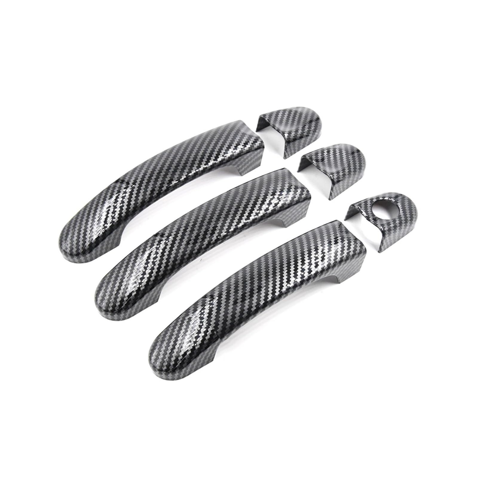 Drezzo 2 Car Exterior Door Handle For Vw T5 T6 For Transporter For Caravelle For Caddy For Van Car Door Handle Cover Trim(2)