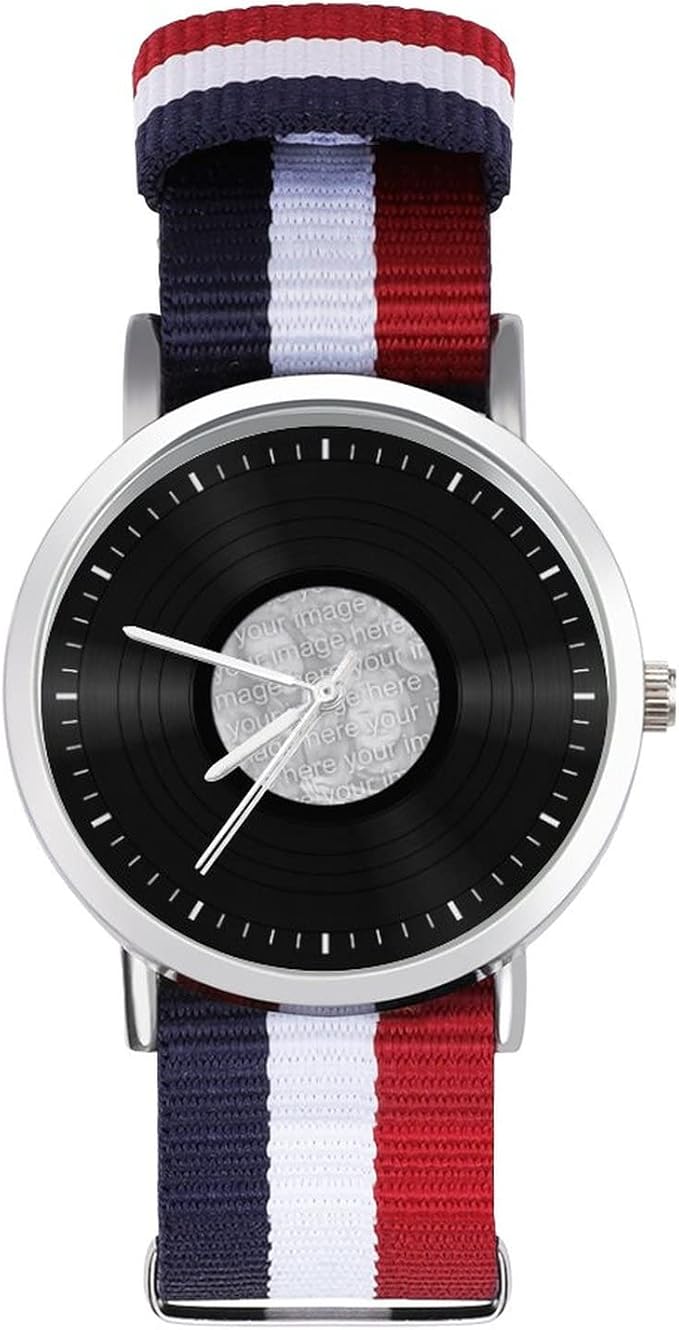 Amazon Hayoe擬似カスタムなレコード 時計 腕時計 メンズ ユニセックス ペアウォッチ ナイロン 卒業 入学 就職 祝い 中学生 高校生 大学生 社会人 冬 入試 受験 成人式 お祝い 腕時計 ファッション 通販