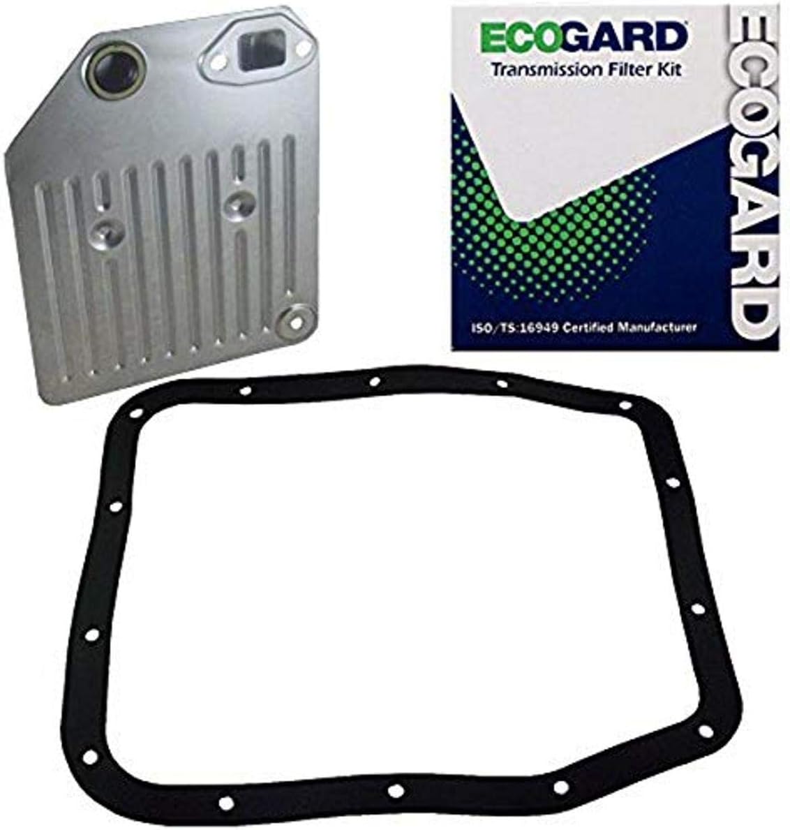 ECOGARD XT255 Premium Professional Automatic Transmission Filter Kit Fits Ford E-100 Econoline 5.0L 1983, E-250 Econoline Club Wagon 4.9L 1983-1987, E-100 Econoline 5.8L 1983