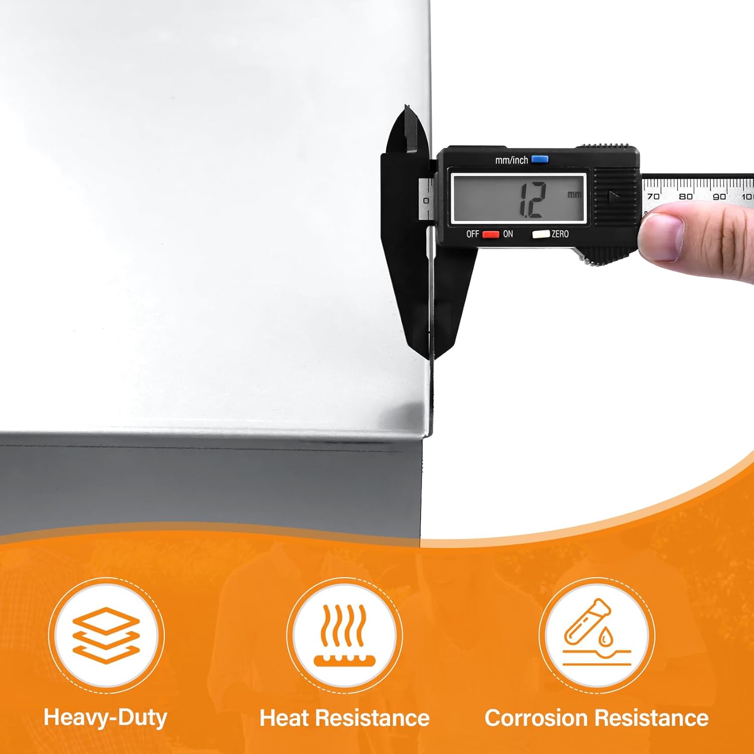 Drip Tray Heat Baffle Replacement for Traeger Pro 22, Pro 575, Lil' Tex Elite, Lil' Tex and More Pellet Grill Smokers, BAC012 BCA070 Grease Drip Pan Heat Deflector Replacement Parts for Traeger Grills
