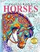 The Amazing World Of Horses: Adult Coloring Book (Volume)