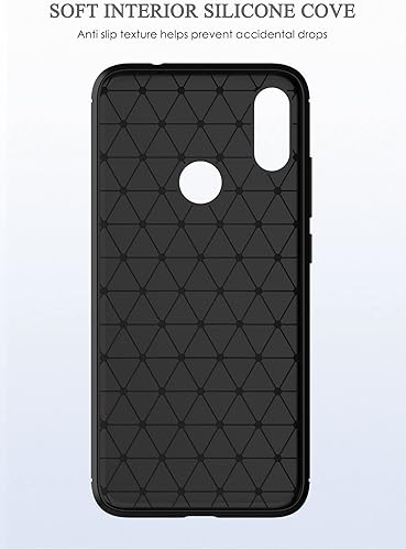 Miniatura 6 de Asuwish Funda de teléfono para Xiaomi Redmi 7Y3 con protector de pantalla de vidrio templado y accesorios de celda de silicona suave de goma delgada