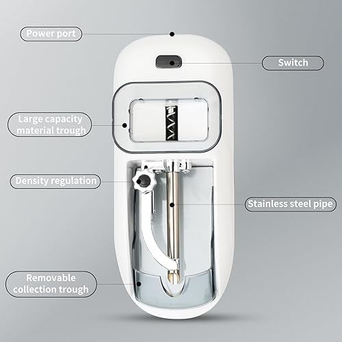 Miniatura 2 de Máquina de laminación de cigarrillos eléctrica, máquina inyectora de tabaco portátil puede moler llena de hierbas, tabaco, etc Adecuado para tubos