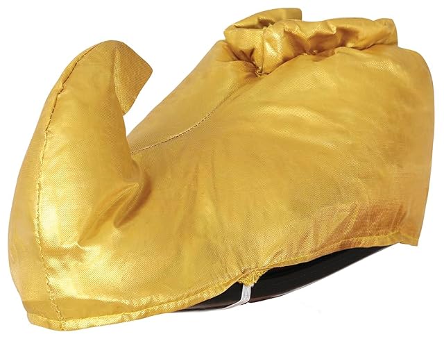 FIESTAS GUIRCA - Babuchas Doradas para Adulto Unisex