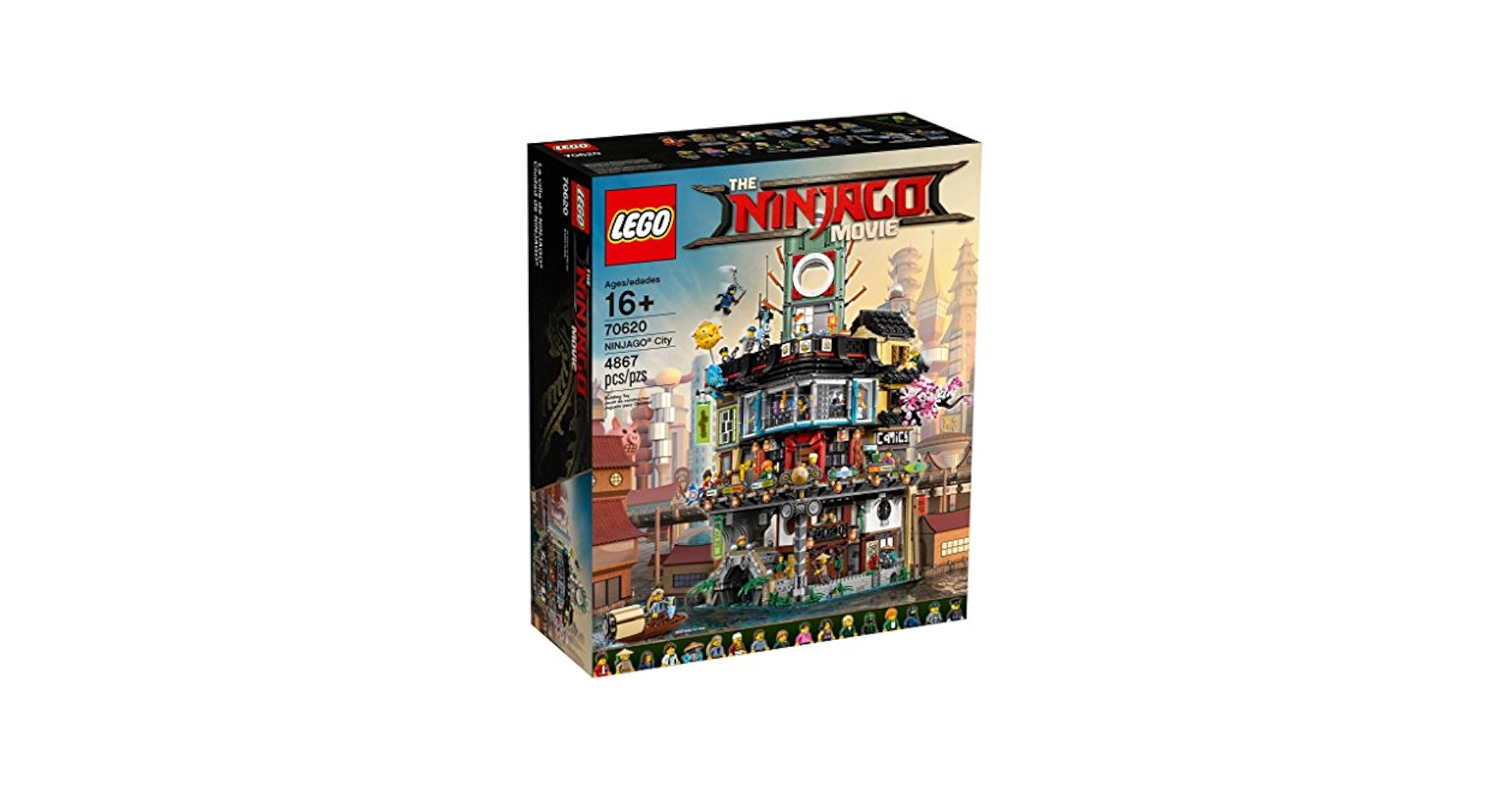 Action!!!!!!!!!!!!　3点セット Amazon.com: LEGO NINJAGO Ninjago City 70620, 192 months to
