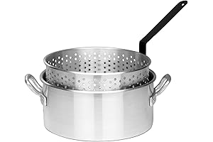 Bayou Classic Fish Fryer Pot and Basket Outdoor