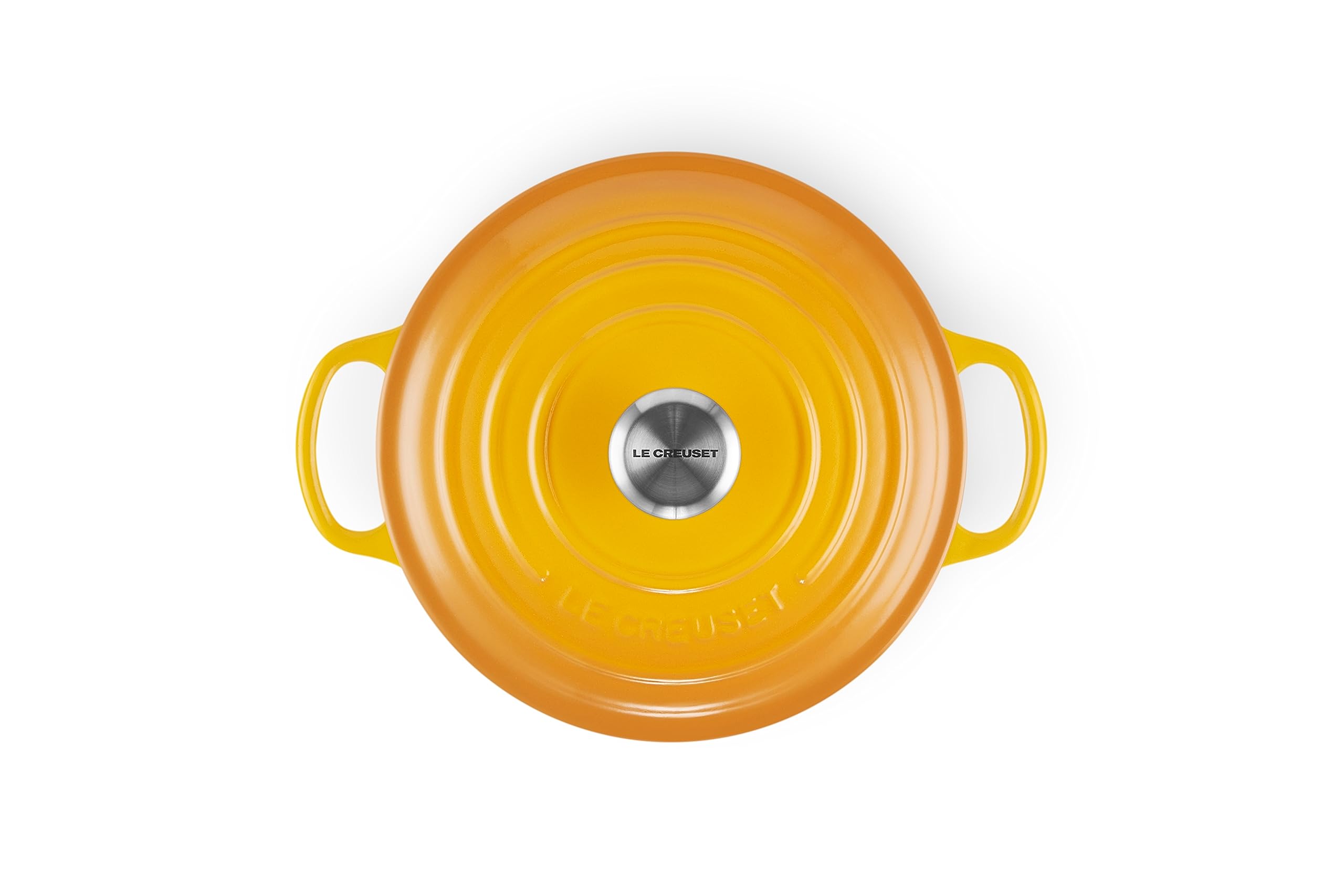 Le Creuset Cocotte rotonda Evolution in ghisa vetrificata con Coperchio, Ø 20 cm, Nectar, 21177206724430