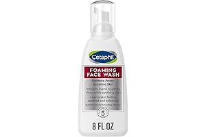 CETAPHIL Redness Relieving Foaming Face Wash for Sensitive Skin