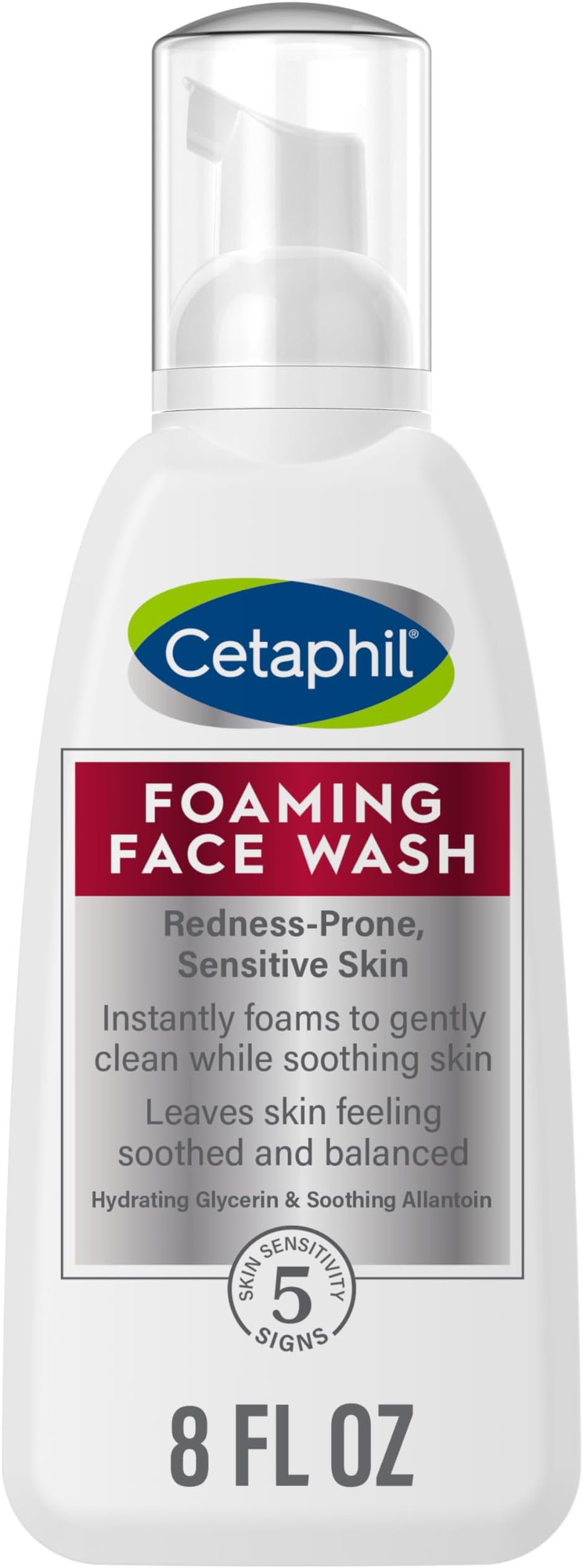 CETAPHIL Redness Relieving Foaming Face Wash For Sensitive
