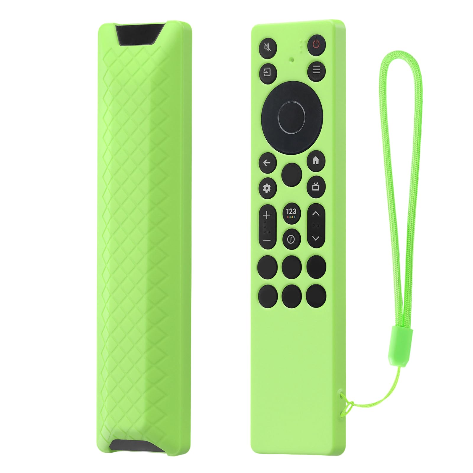 Buxuaaaa Lightweight Tvs Remote Sleeve with Smooth Surfaces and Fingerprint Resistance Perfect for C923A / RC813A Remote Case Remotes Control Covers Silicone Glowing Protective Case