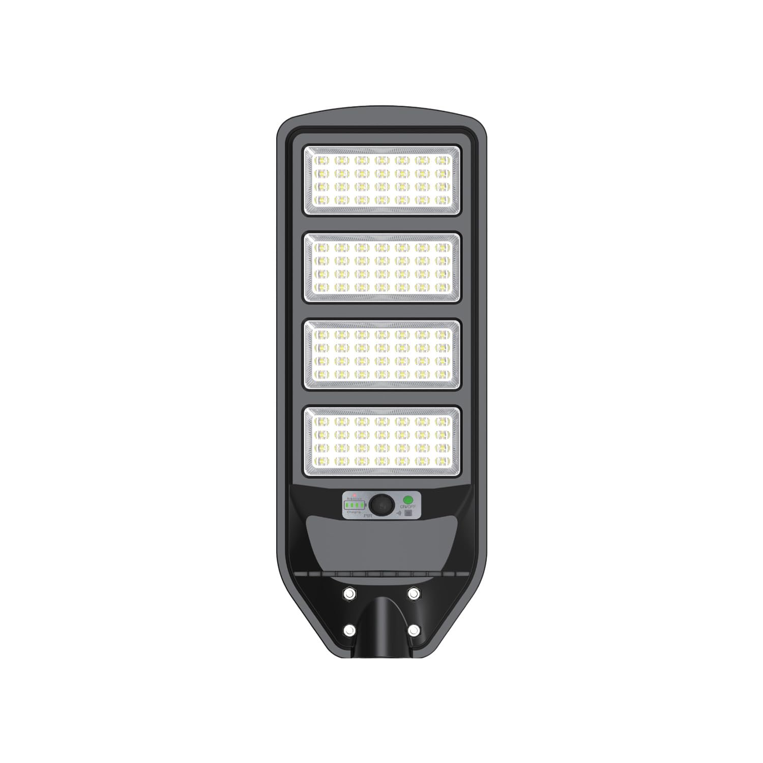 LUKER JVLuker 24 Watt Led Solar Integrated Streetlight with PIR Sensor Remote Control Timer/Brightness Water Resistant Lights for Indoor & Living Room Balcony Lamp, 1 Year Warranty (Pack of 1,White)-picture-11
