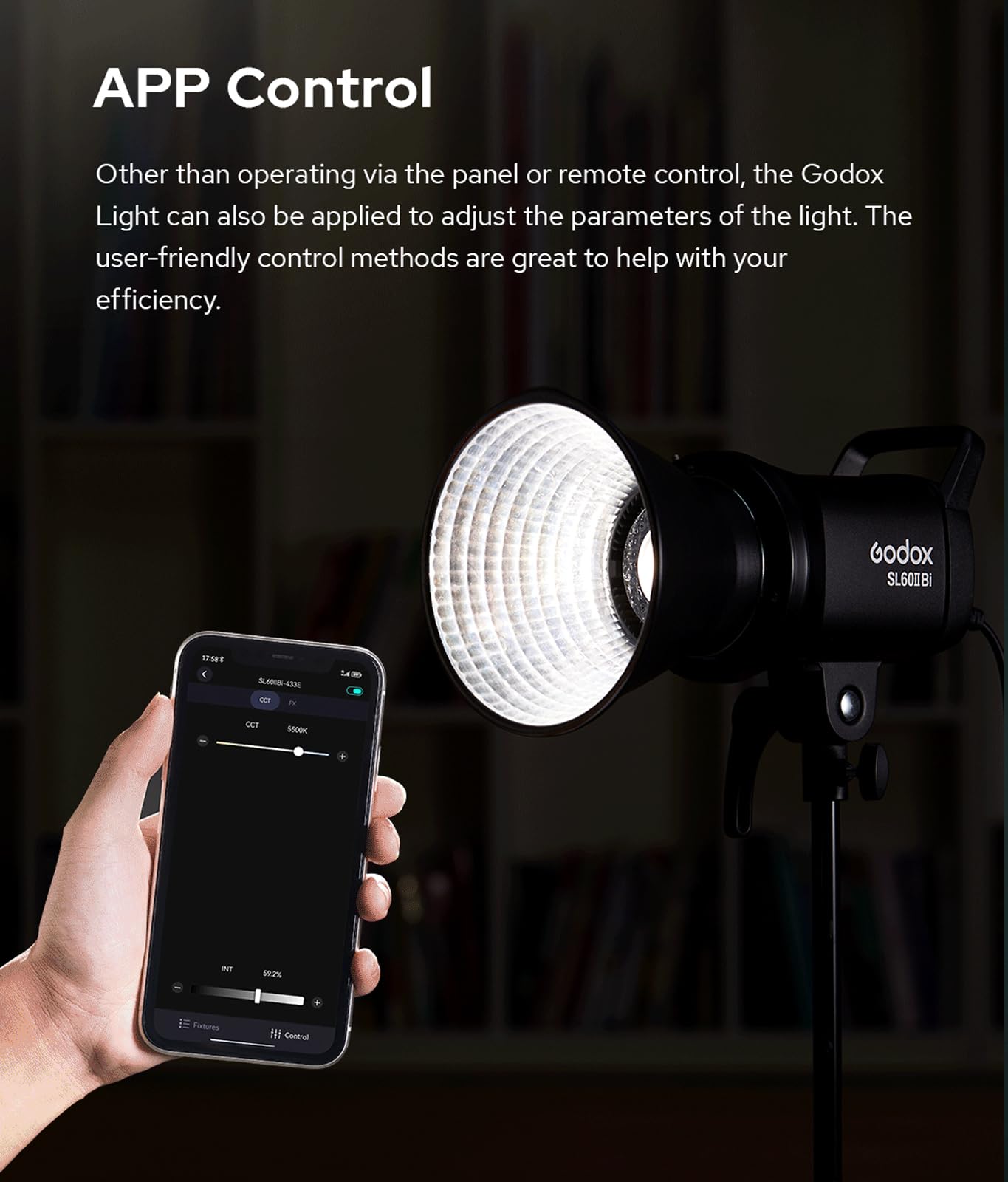 Godox SL60IID LEDライト　ビデオライト Godox SL60IID Daylight Balanced LED Video Light - Stewarts Photo