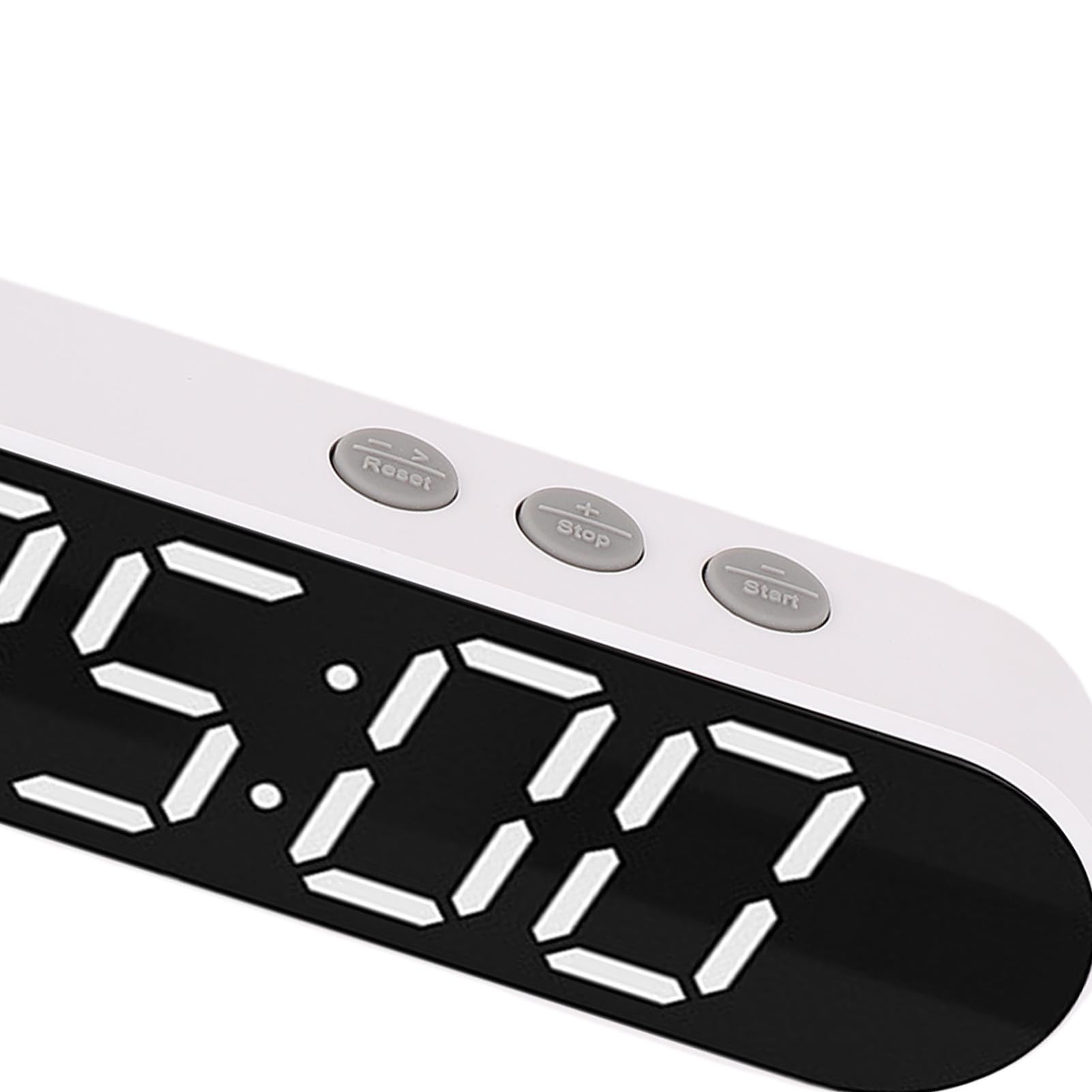 Domary Timer Fitness a Intervalli, Cronometro Facile da Usare, Timer di Allenamento Telecomandato per Palestra di Casa, 6,69x1,57x0,94 Pollici