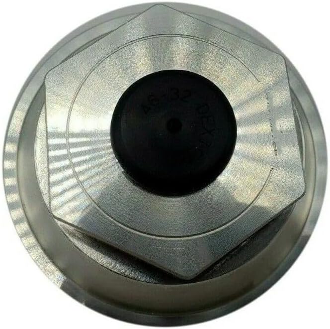 21-88 Billet-KIT - 3.5" Billet Aluminum Oil Cap Fit 21-88 Trailer Axle Bearing Hub 10K 9-123 - Trailer Billet Aluminum Oil Cap Replacement
