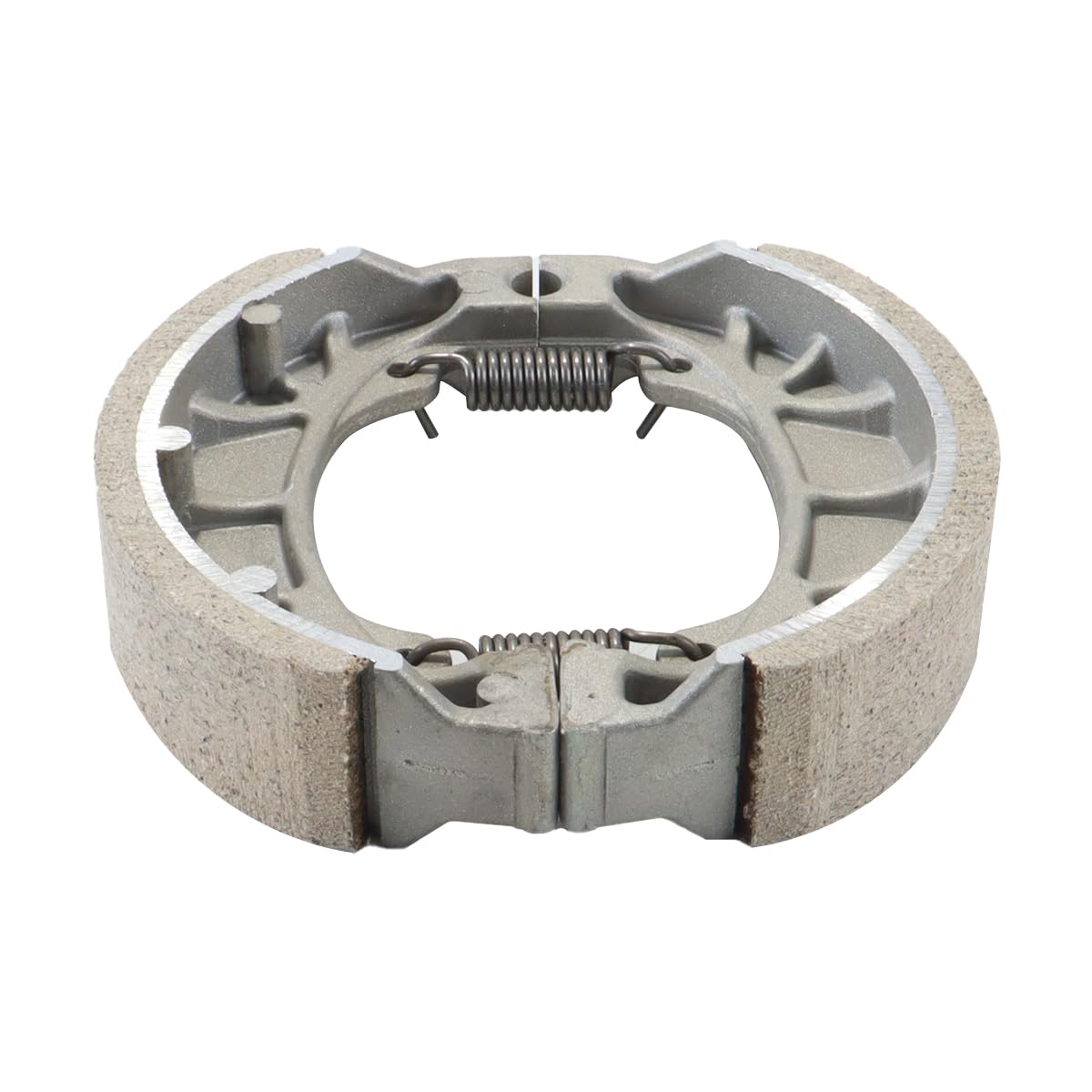 Mâchoires de frein arrière 105 mm pour frein à tambour, compatibles avec scooters, cyclomoteurs, quads et karts 49 et 50 cm3 (modèles 139QMB et GY6).