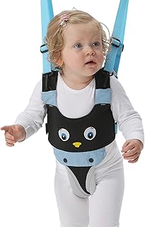 LBLA Ajustable Arnés de Seguridad Bebe para Caminar Cinturón de Andador de niño (Azul)