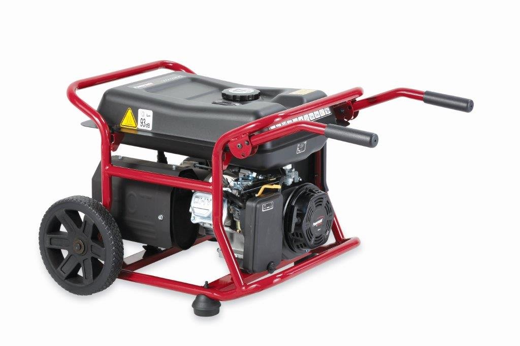 Grupo electrógeno Powermate WX3200. Generador de corriente con ruedas, gasolina