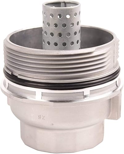 HMKJHL Compatible con la cubierta del filtro de aceite del motor 1562031040 A0152A0073