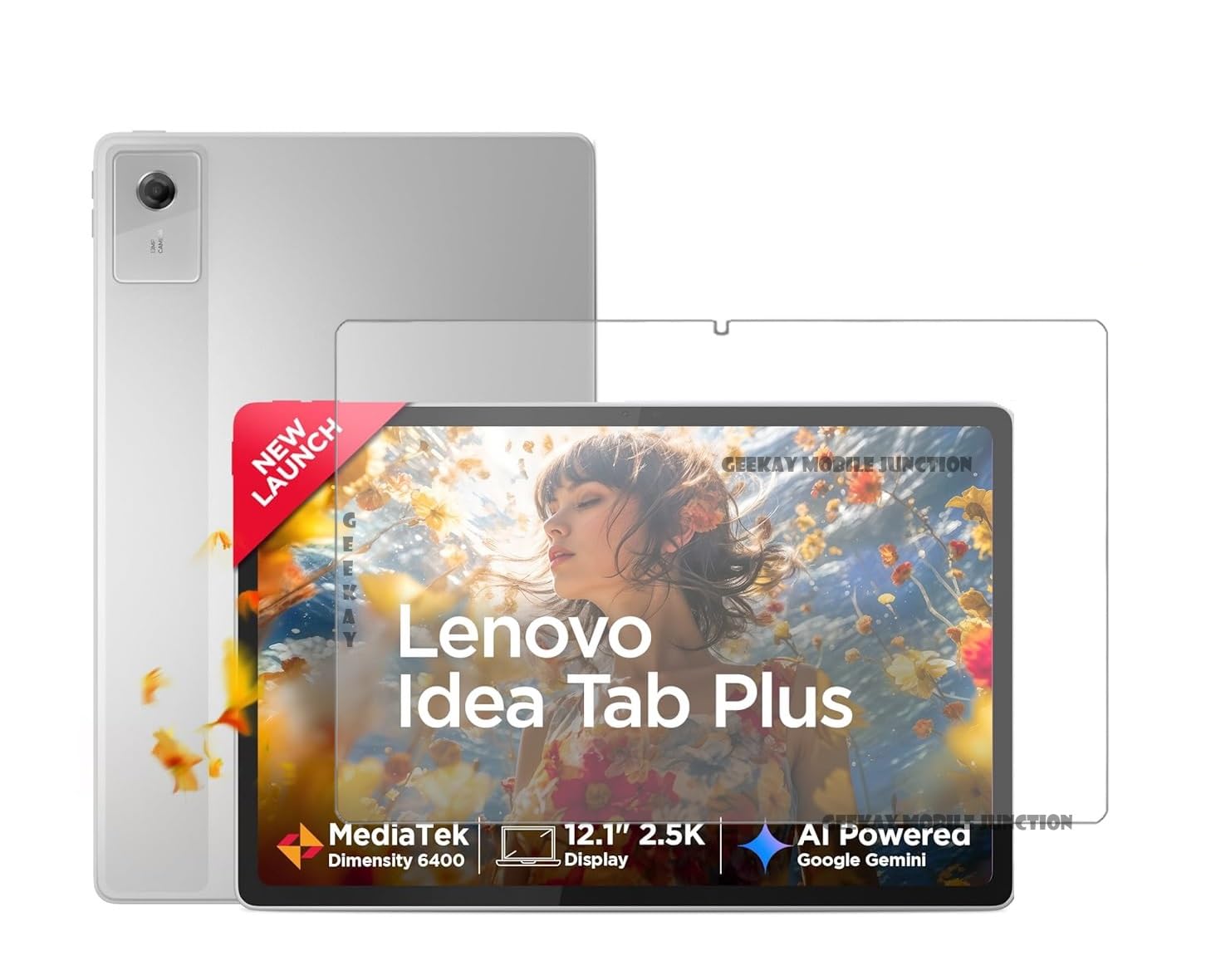 Bigil Tablet Tempered glass Screen Protector Guard for Lenovo Idea Tab Plus 12.1 inch-image-9
