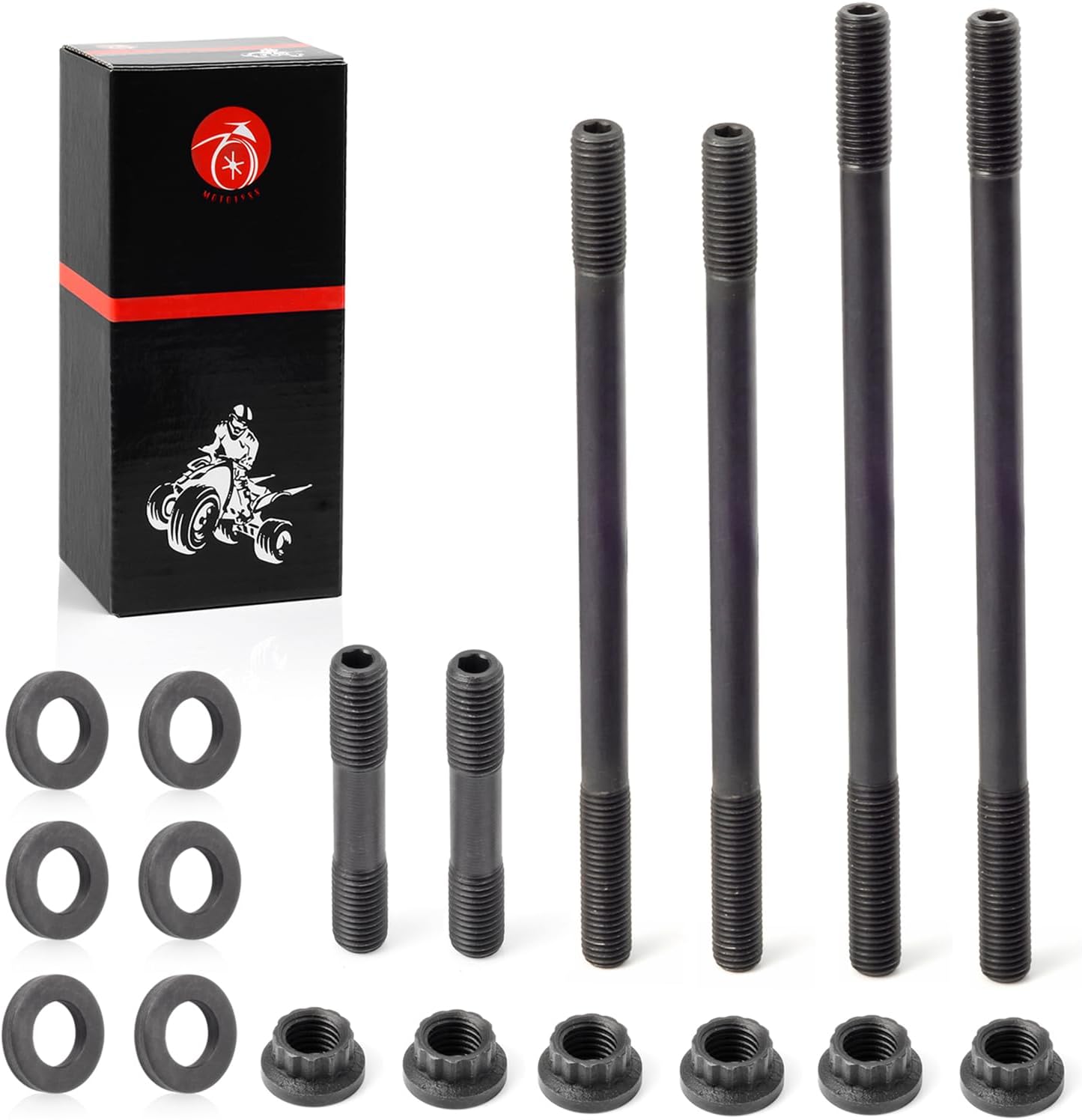 Heavy Duty Cylinder Head Studs Bolts For YAMAHA Raptor 700