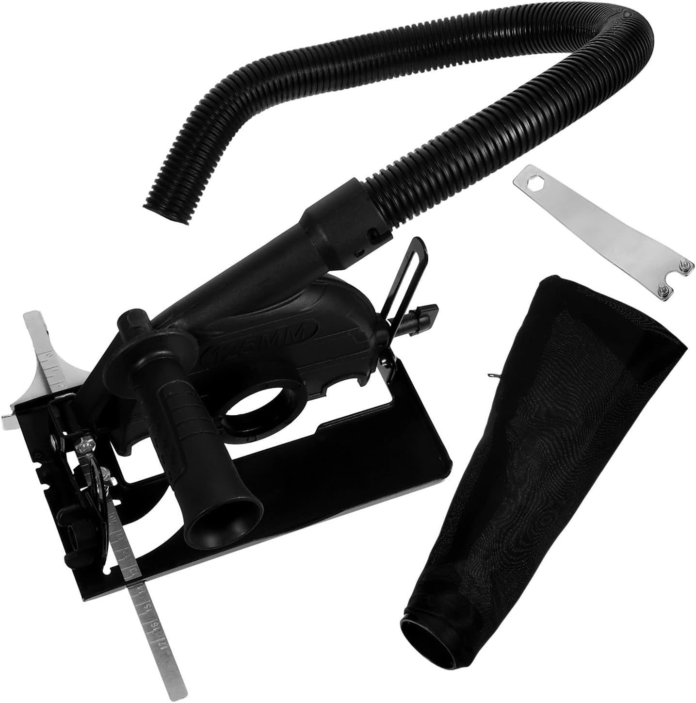 TEHAUX 1set Angle Grinder Stand Holder with Mount and Stable Base for Safe Cutting and Grinding Versatile Power Tool Support with Clean Cutting Converter