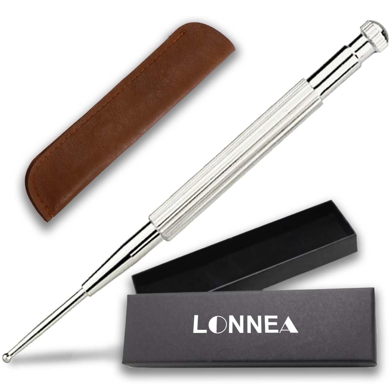 Amazon.co.jp: ポスポス フェイスツボ押し棒 バネ式美顔器 耳ツボ押し