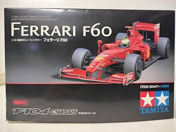 タミヤ　ラジコン　フェラーリＦ60 シャーシ,ボディセット Ｆ104 Tamiya F104 Pro with Ferrari F60 Body Set (2009) | Tribute