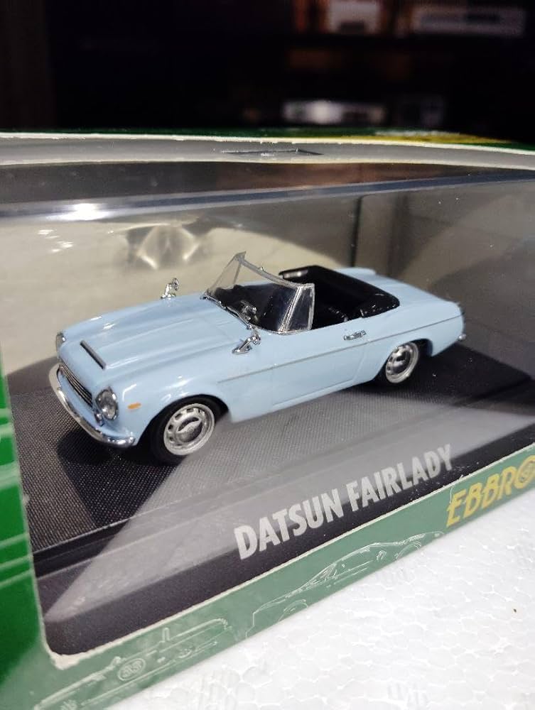 1/43 40周年記念復刻モデル ダットサン フェアレディ1600 レッド ミニカーショップ ケンボックス ダイヤペットダットサン