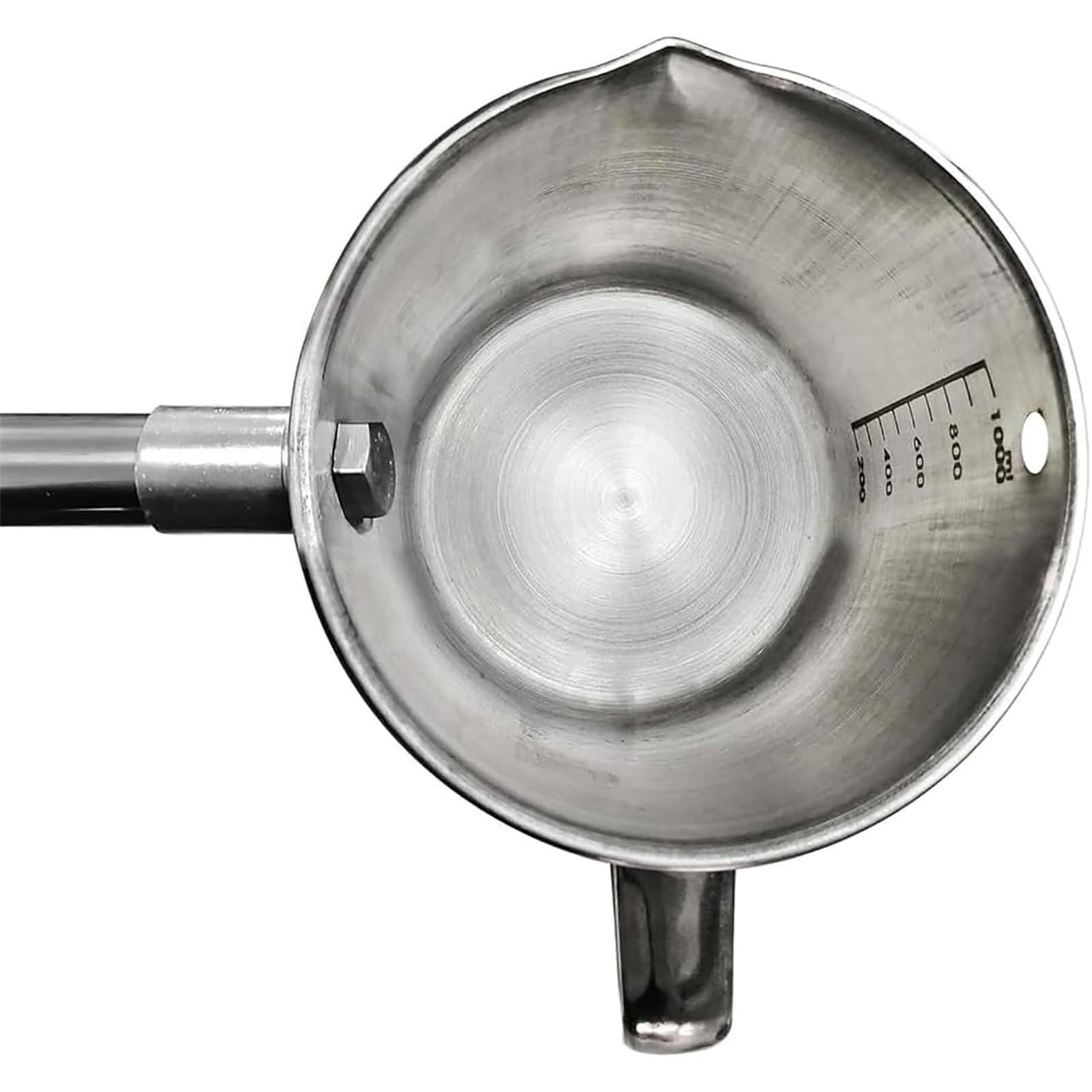 Kit di campionamento dell'acqua in acciaio inossidabile da 500 ml, girevole, campionatore di qualità delle acque profonde per il monitoraggio ambientale, profondità 1,4-6 m